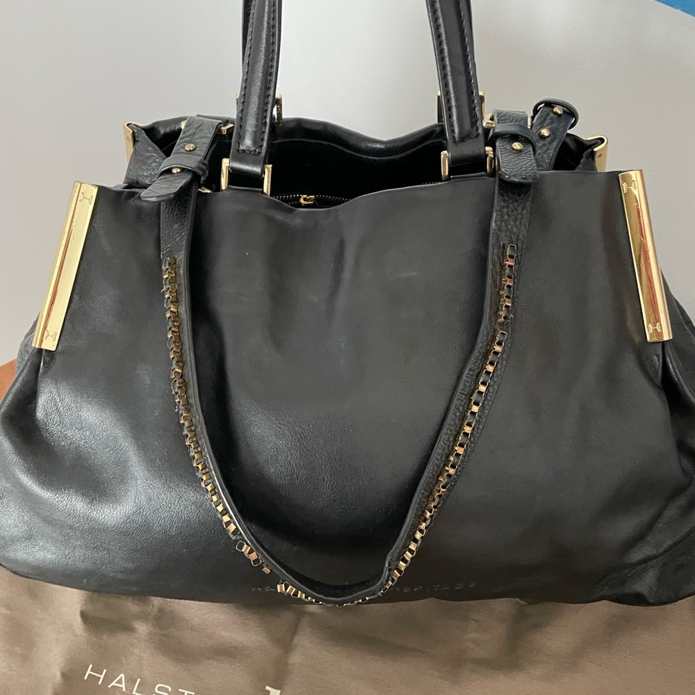 Halston Heritage Double-Handle Satchel
